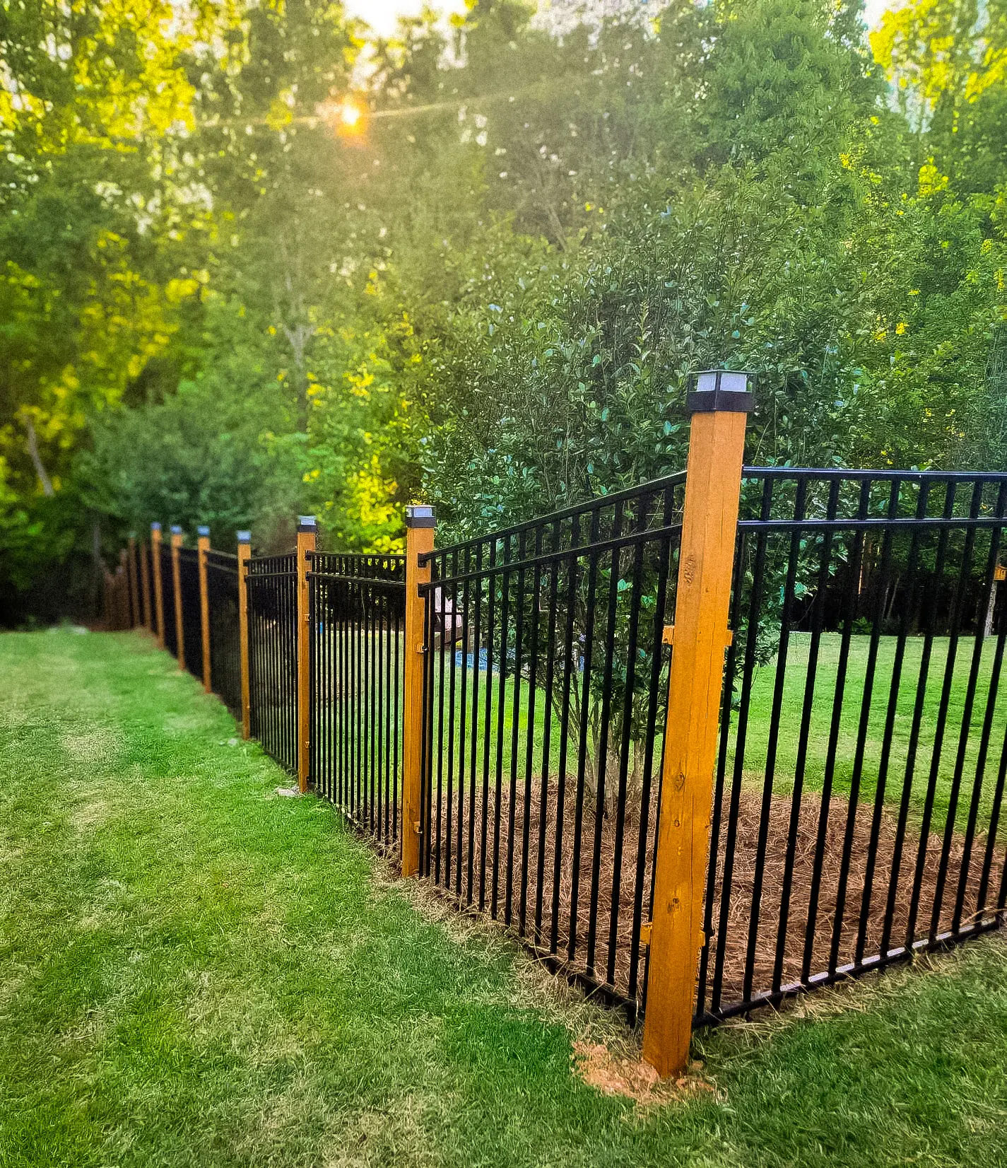 Aluminum fence